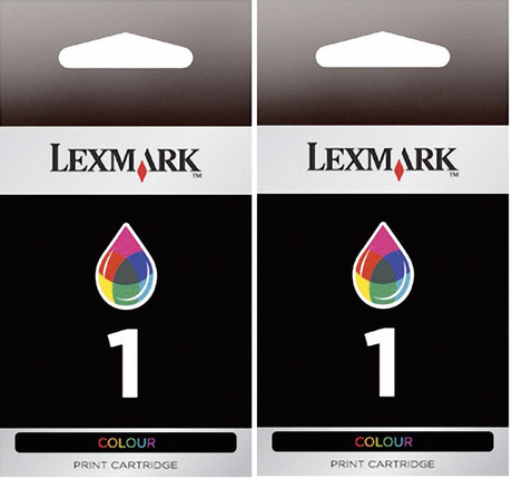 Lexmark NO# 1 Color (18C0948) Ink Cartridge, 2-Pack
