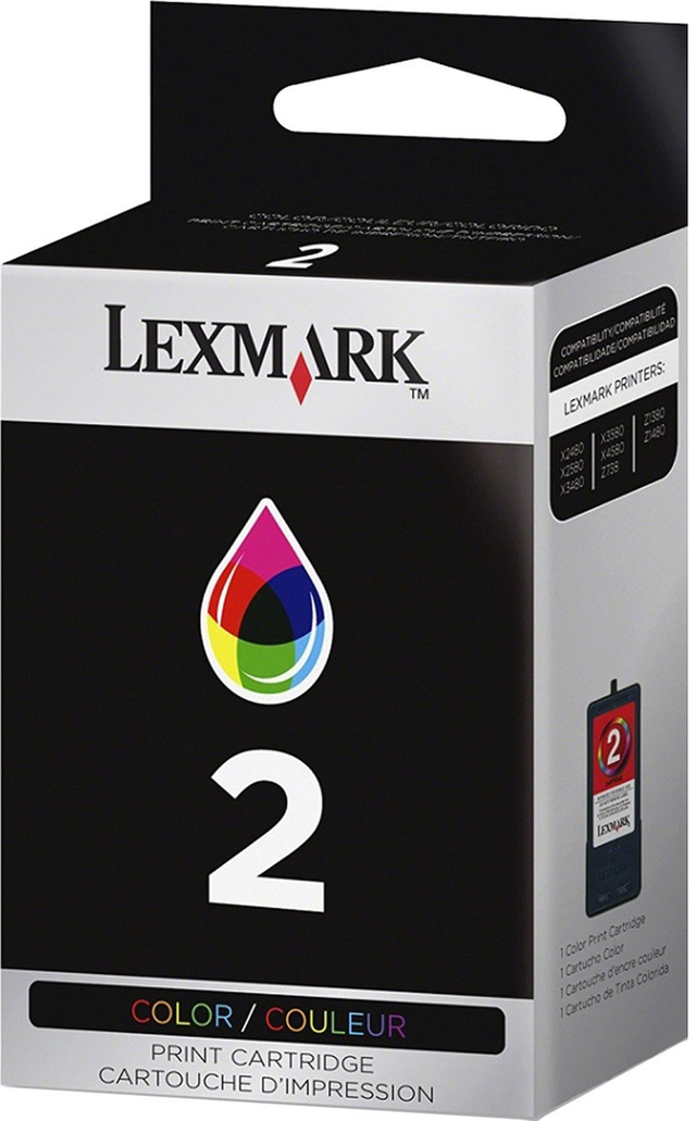 Lexmark no# 2 Color Ink Cartridge (18C0190)