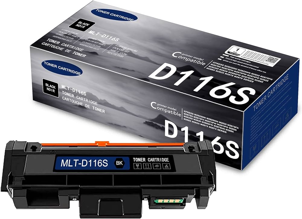 Samsung MLT-D116S Black Toner Cartridge