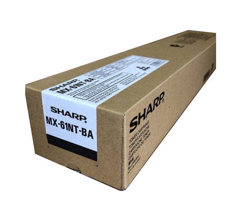 Genuine Sharp MX-61N Black Toner Cartridge, MX-61NTBA