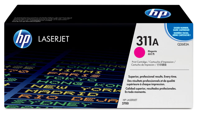 HP 311A Magenta Toner Cartridge, Q2683A