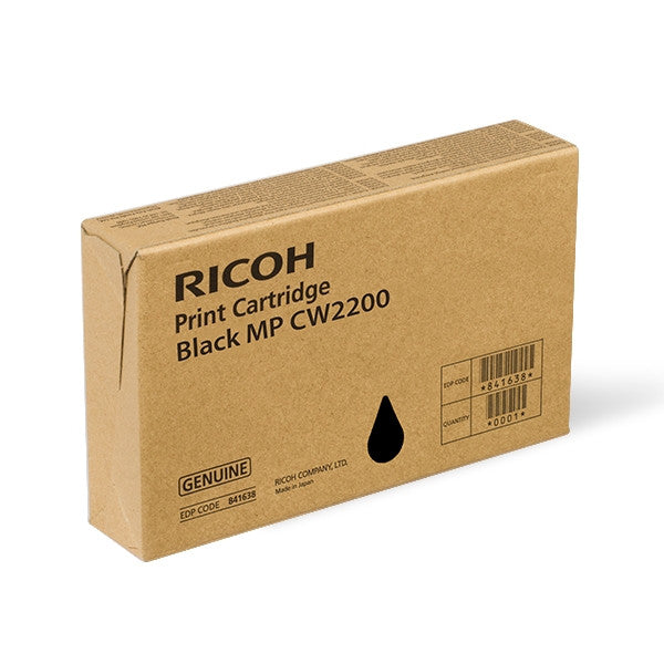 Ricoh 841720 Black Ink Cartridges, MP CW2200