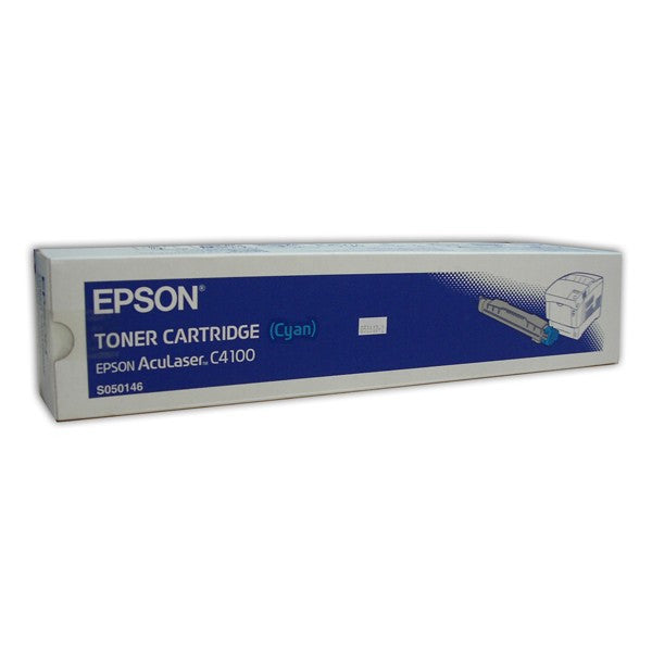 Epson C4100 Cyan Laser Toner Cartridge, S050146