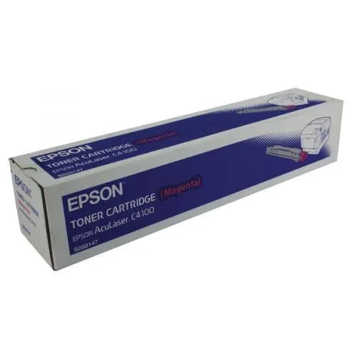 Epson C4100 Magenta Laser Toner Cartridge, S050147