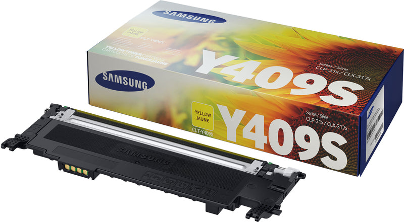 Original Samsung CLT-Y409S Yellow Toner Cartridge