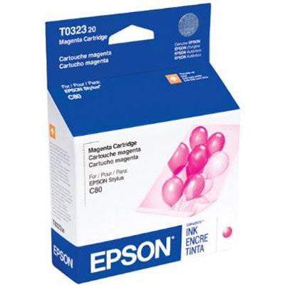 Original Epson T032 Standard-Yield Magenta Ink Cartridge, T032320