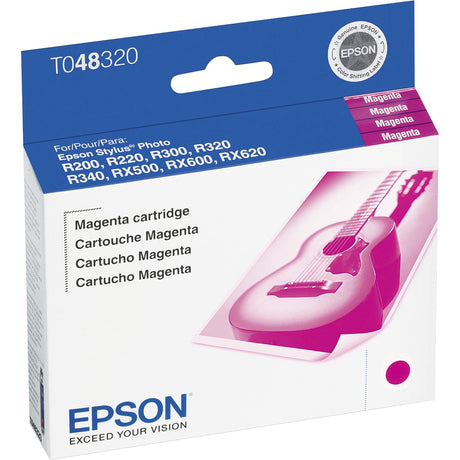 Original Epson (T048) Magenta Ink Cartridge, T048320