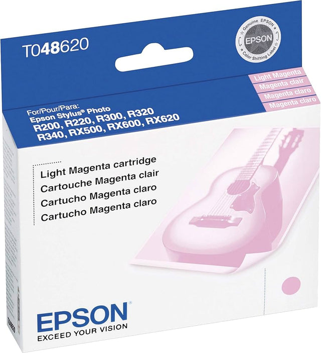 Original Epson (T048) Light Magenta Ink Cartridge, T048620