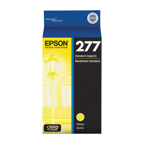 Epson 277 Standard-Yield Yellow Inkjet Cartridge, T277420-S