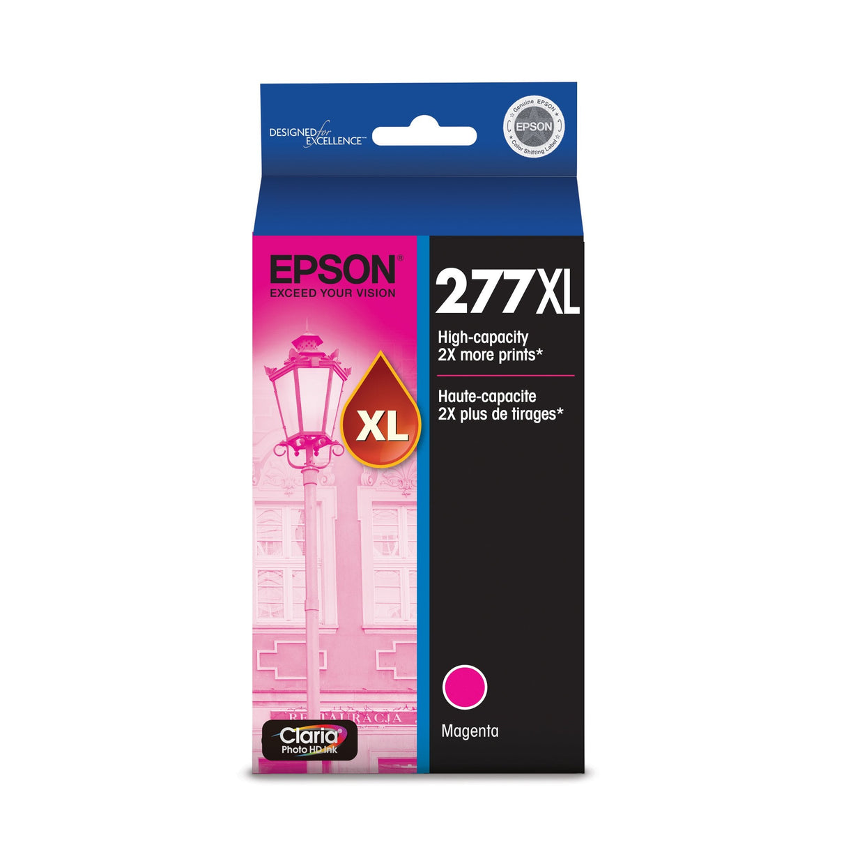 Epson 277XL High-Yield Magenta Inkjet Cartridge, T277XL320-S