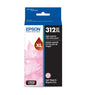 Original Epson 312XL High-Yield Light Magenta Ink Cartridge, T312XL620