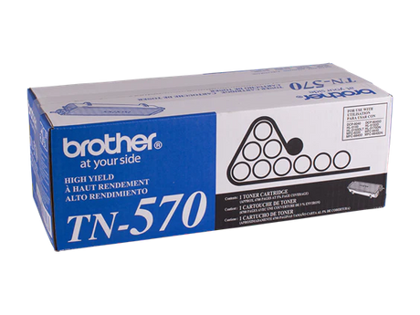 Brother TN-570 High Yield Black Toner Cartridges