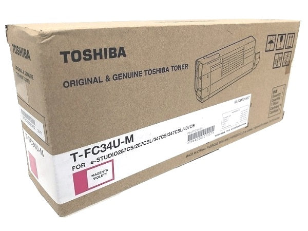 Genuine Toshiba T-FC34U-M Magenta Toner Cartridge