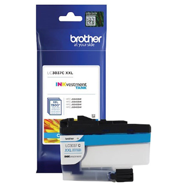 Brother LC3037C XXL Cyan Super High Yield Ink Tank