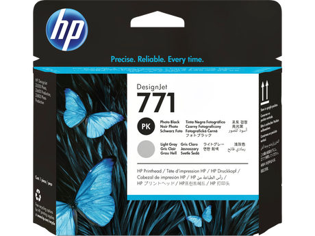 HP 771 (CE020A) Photo Black and Light Gray Printheads