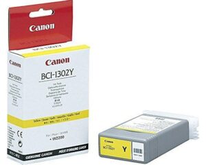 Original Canon BCI-1302Y (BCI-1302) 130-ml Yellow Inkjet Cartridge