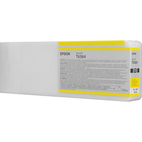 Epson T6364 Yellow Ink Cartridge, T636400