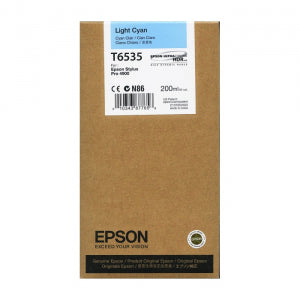 Epson T6535 Light Cyan Ink Cartridge, T653500