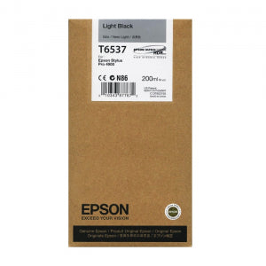 Epson T6537 light Black Ink Cartridge, T653700