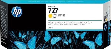 HP 727 300mL (F9J78A) Yellow Ink Cartridge