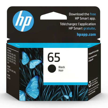 HP 65 Black (N9K02AN) Ink Cartridge