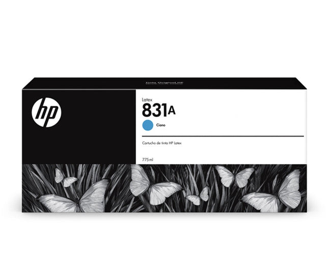 HP 831A Cyan 775ml Ink Cartridge, CZ683A