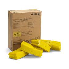 Genuine Xerox OEM 108R00831 4-Pack Yellow Solid Ink Sticks