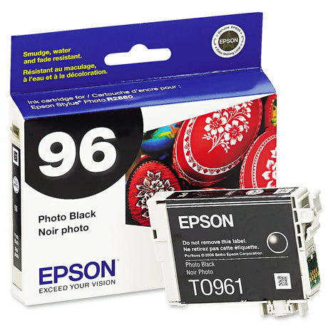 Original Epson 96 (T0961) Photo Black Ink Cartridge