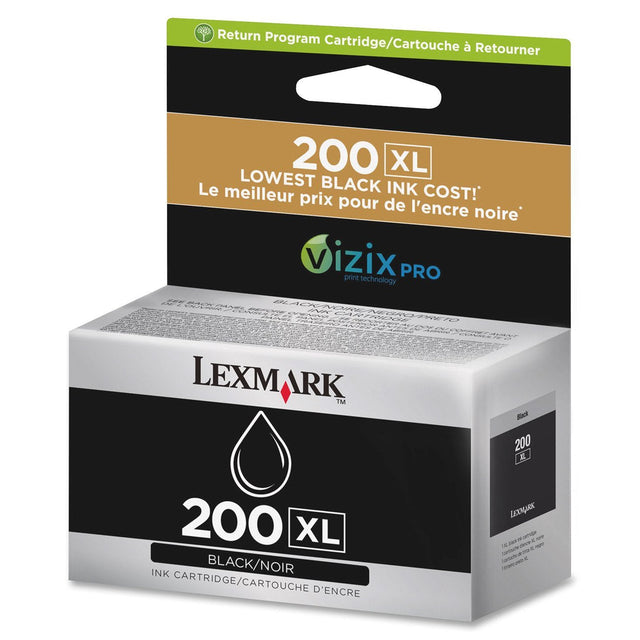 Lexmark 200XL (14L0174) High Yield Black Ink Cartridge