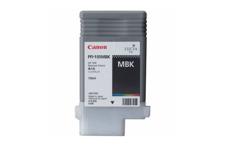 Original Canon PFI-105 Matte Black Ink Cartridges