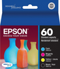 New Genuine  Epson 60 4 Pack Ink Cartridges