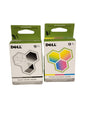 Original Dell Series 9XL MK992 Black / MK993 Color Ink Cartridges Combo Pack