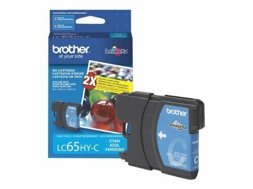 Original Brother LC65 Cyan Ink Cartridge