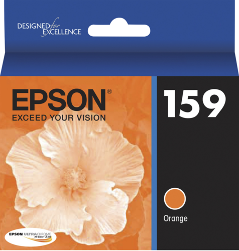 New Genuine Epson 159 (T159920) Orange Ink Cartridge