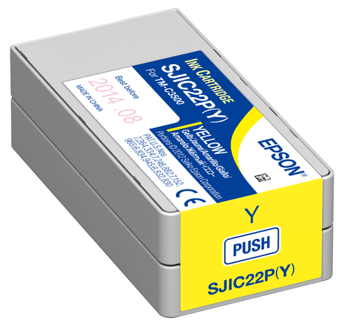 Epson SJIC22P Yellow Ink Cartridge